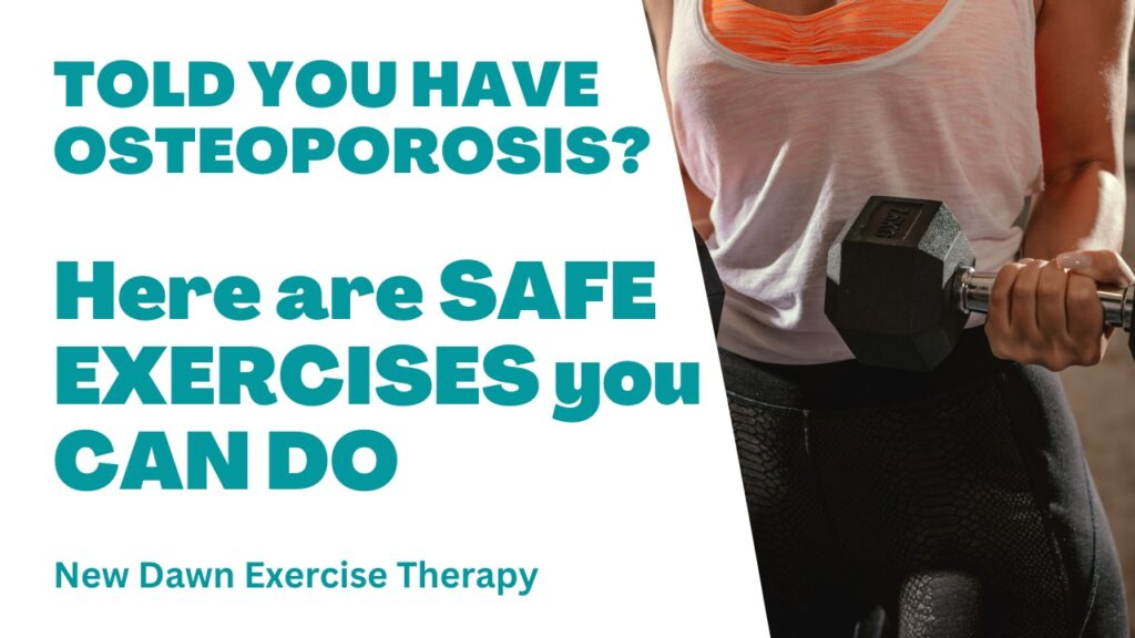 safe exercises for osteoporosis