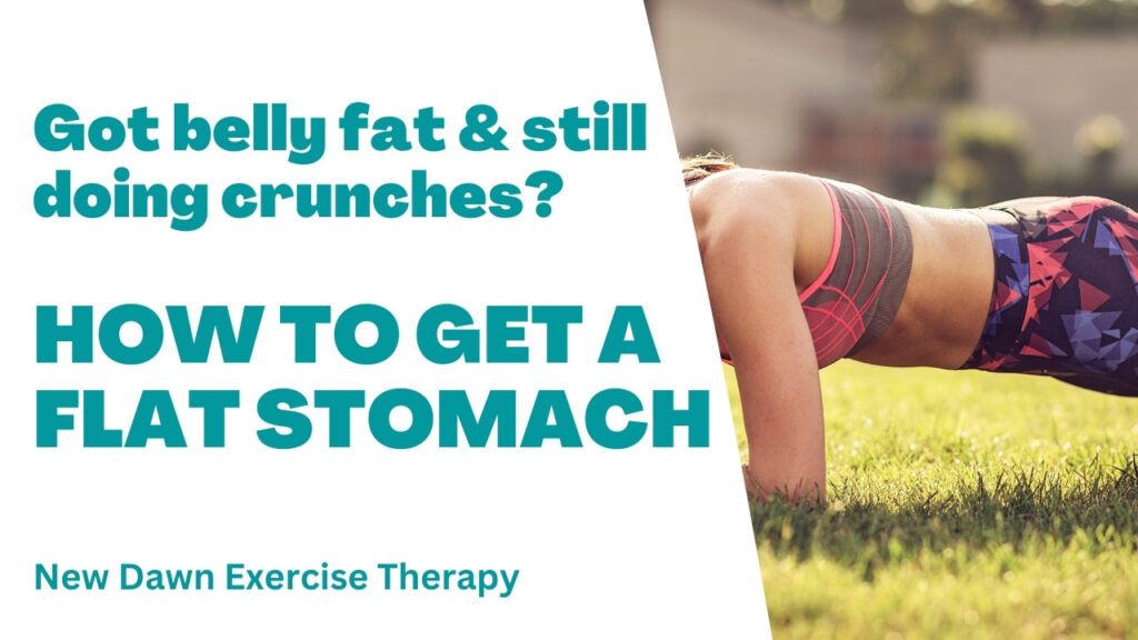 how to get a flat stomach